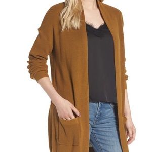 NWOT BP Lightweight Rib Stitch Cardigan in Olive